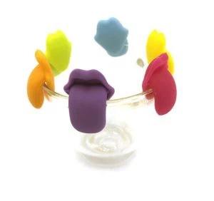2019 Soláthairtí Páirtí Marcóirí Earraí Deoch Fíon Gloine Silicone