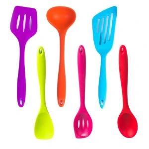 Giuirléidí Earraí Cócaireachta Silicone Dathacha