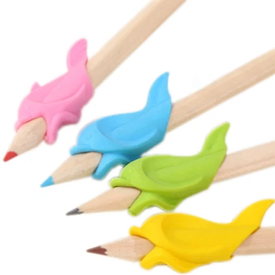 Muinchille Sealbhóir Peann Silicone Lámhscríbhneoireachta