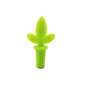 Stopallán Buidéal Fíon Silicone Fíon Duilleog Greannmhar