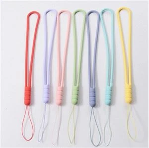 Bronntanas Cur Chun Cinn Sín Silicone Lanyard Rubber Wrist Strap Lanyard