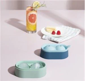 Liathróid Oighir Uisce Tráchta Uachtar Silicone Saor ó BPA Liathróid Oighear Uisce Beatha